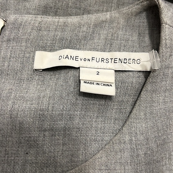 DVF dress Diane von Furstenberg sheath pockets - Picture 8 of 8